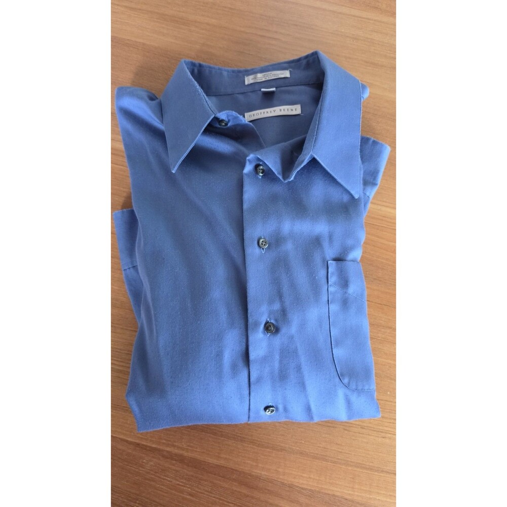 Geoffrey Beene Men's Button Down Shurt Size XXLARGE 18 36/37